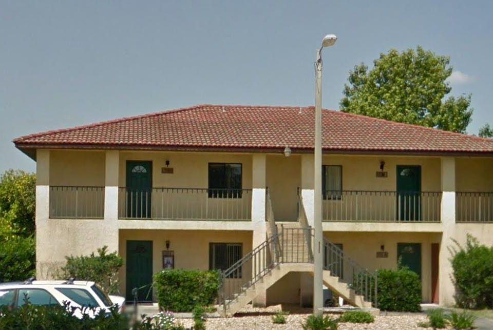Front view, top left unit