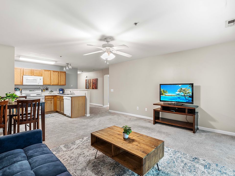 Living area with TV