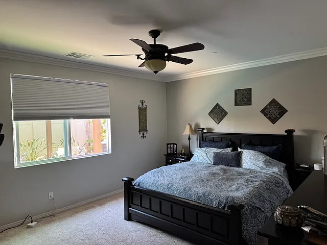 Master bed room suite.