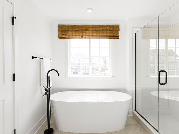 Freestanding tub in owner s bath