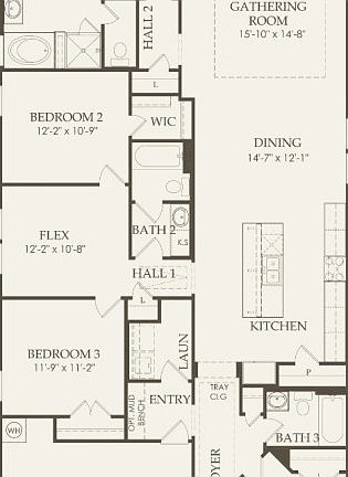 First Floor 4 br 3 ba