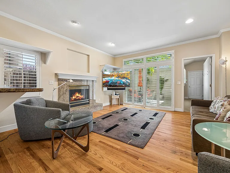 Family Room. toward Patio