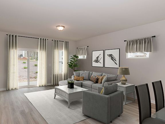 Enjoy a movie night in the great room.