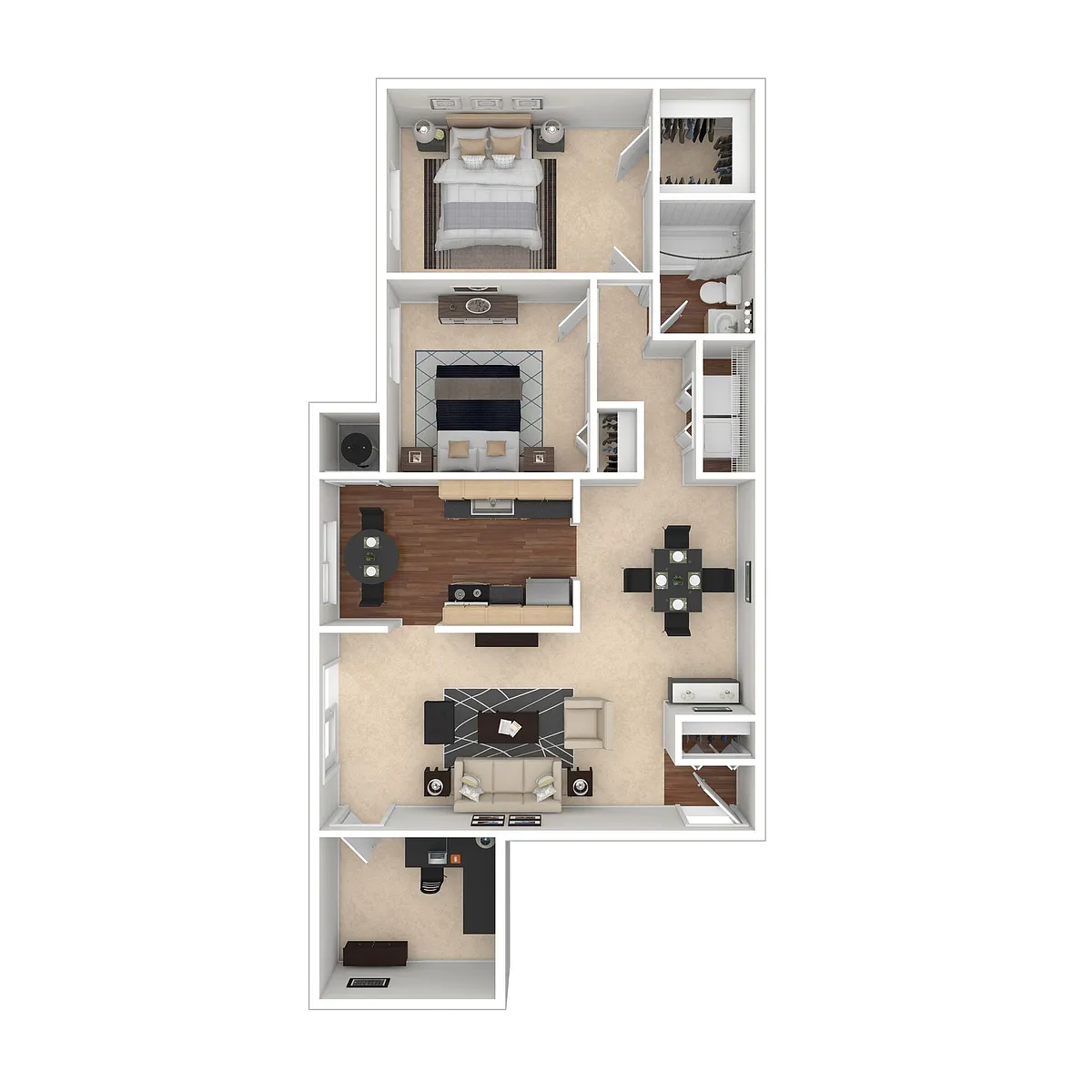 Floor plan 2B