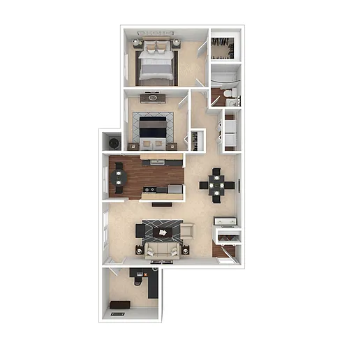 Floor plan 2B