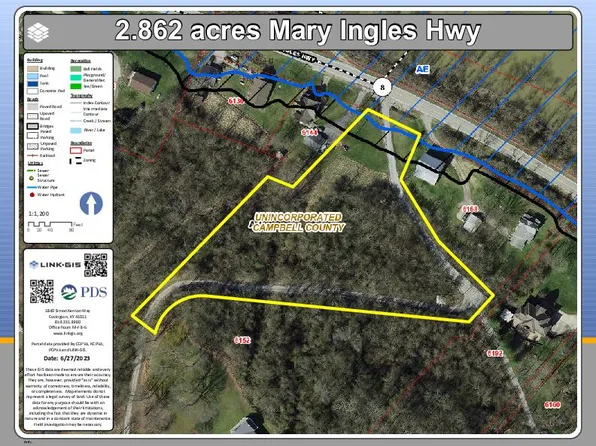 Acreage Mary Ingles Hwy, Melbourne, KY 41059