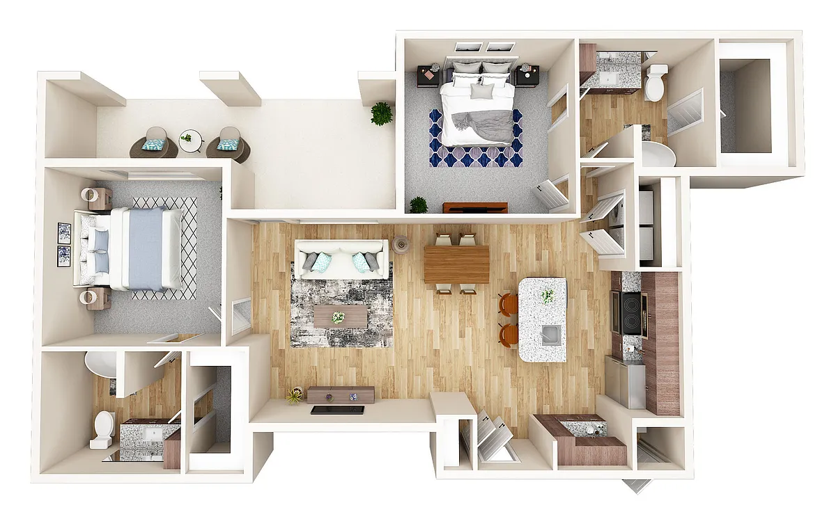 Floor plan B2