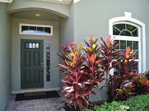 Mature landscaping