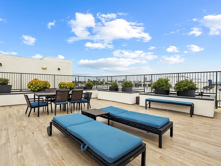 Entertainment Area of the Rooftop Terrace