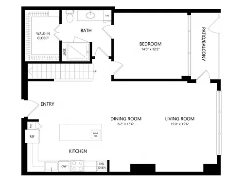 Floor plan TH-1