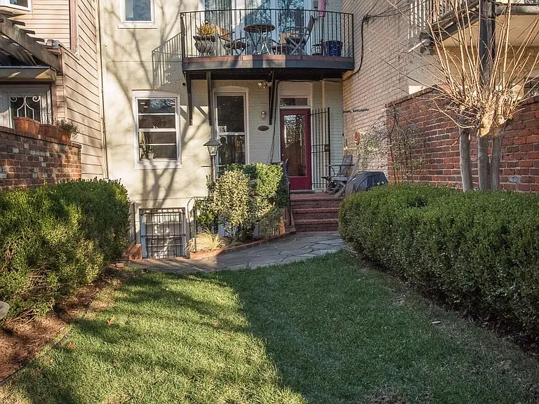 Back Yard and balcony