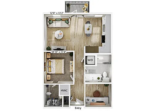 Floor plan A6D
