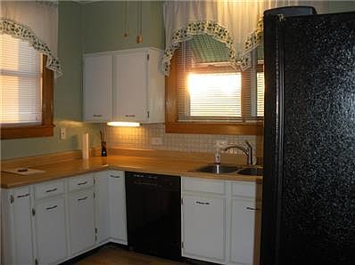 2 car detached garage, with lots of parking space to back of home