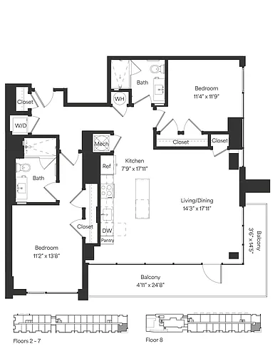 Floor plan C6