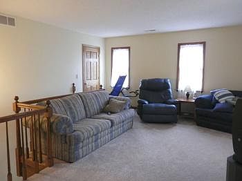 Extra space with family room or large den upstairs