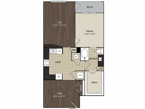 Floor plan A8