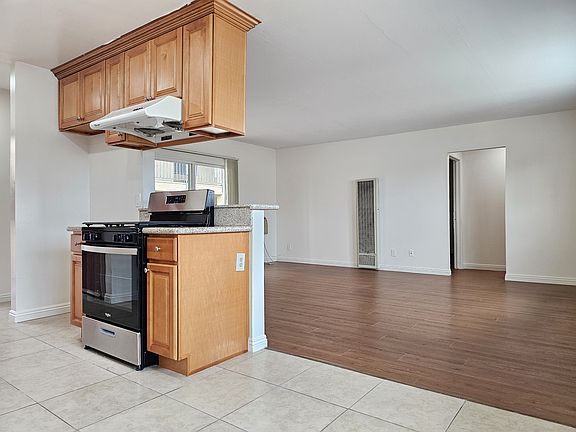 Kitchen and Living Room
