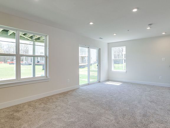 Spacious rec room