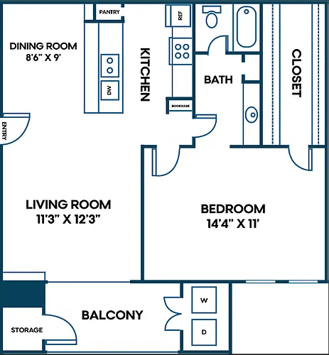 Floor plan A2