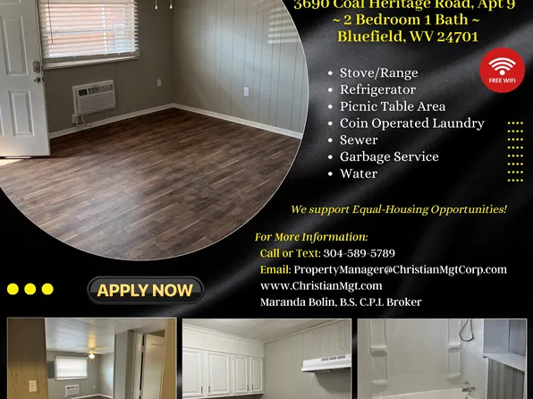 3690 Coal Heritage Rd APT 9, Bluefield, WV 24701