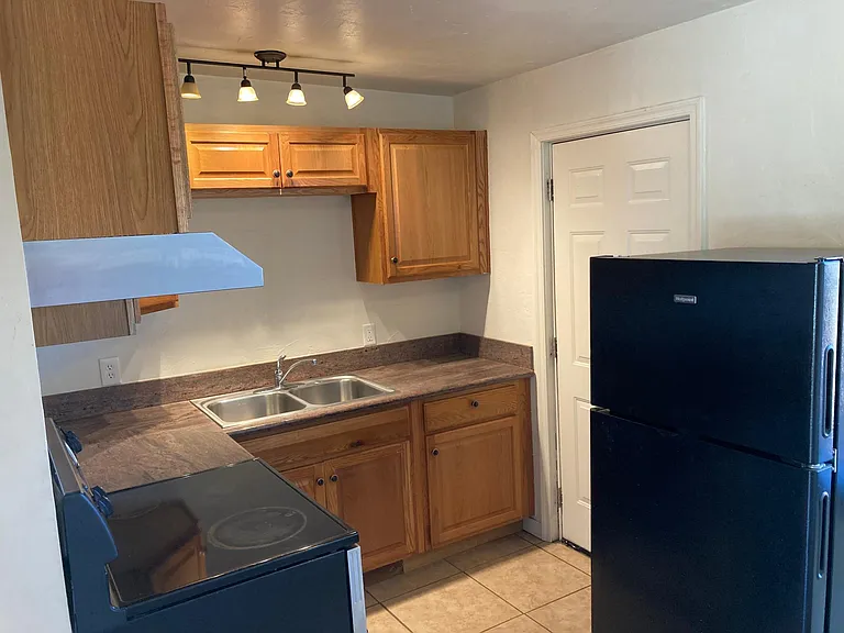 kitchen to small backyard for barbecue or safely store bike etc.
