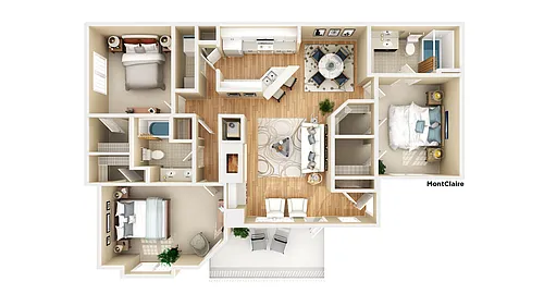 Floor plan Montclaire