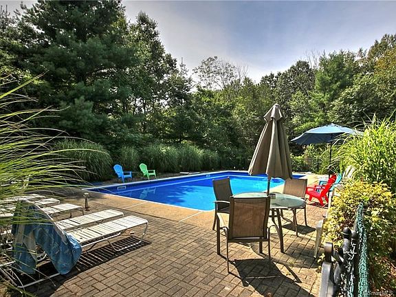 Gleaming in ground pool