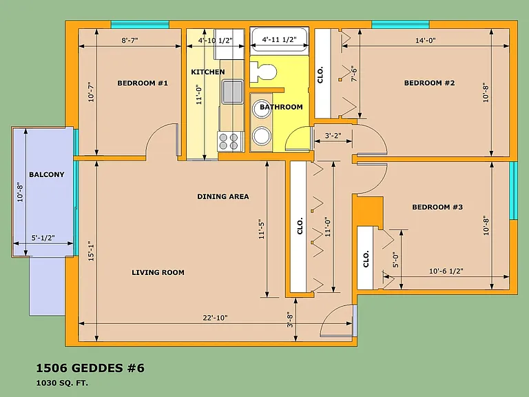 Varsity Management - 1506 Geddes — Photo 9
