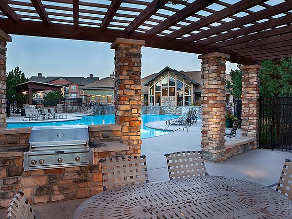 Outdoor pavilion with grills and ample seating