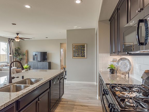 Striking kitchen with island