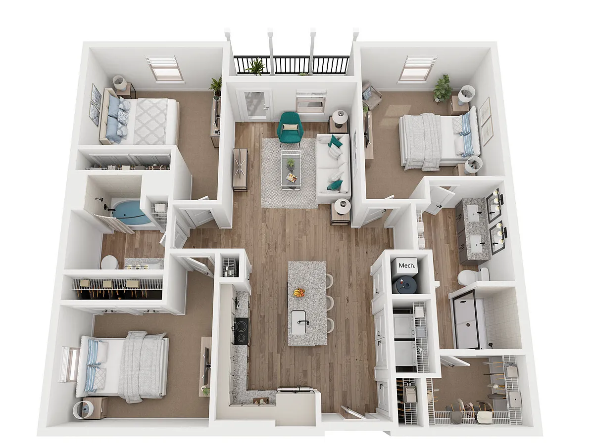 Floor plan C1