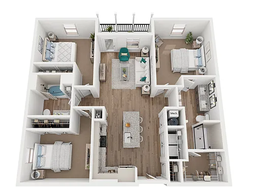 Floor plan C1