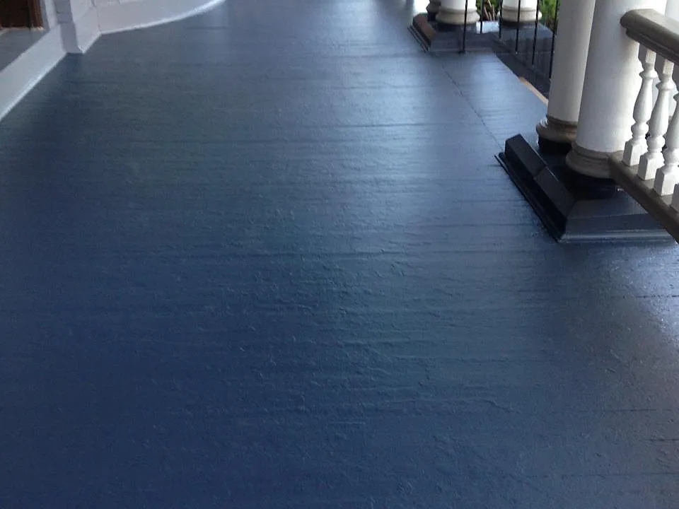 Wraparound front porch was refinished 8 years ago. Porch swing was added last year.