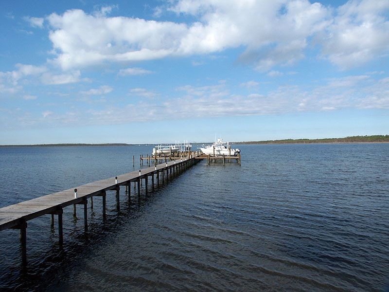 Pier and boat slips