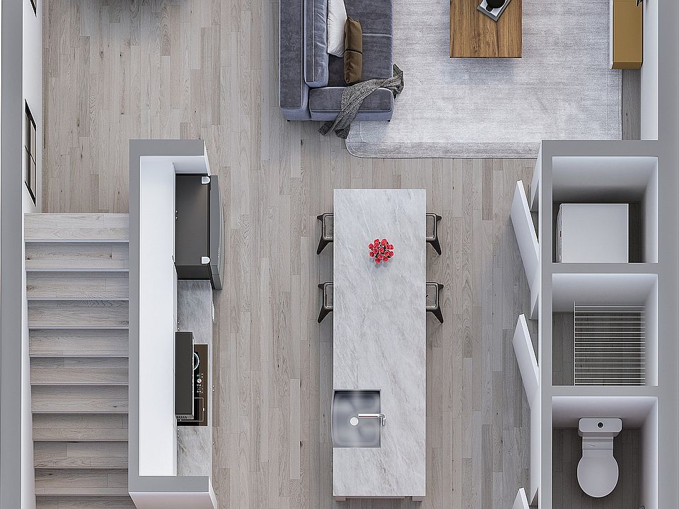 2 Bedroom Unit Second Floor