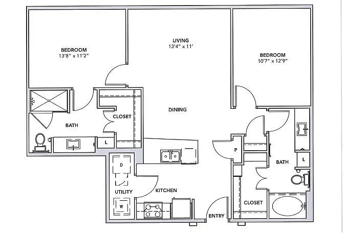 Floor plan B1A - II