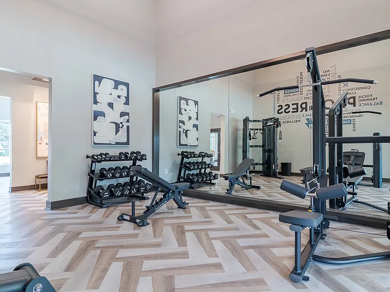 Expansive Fitness Center