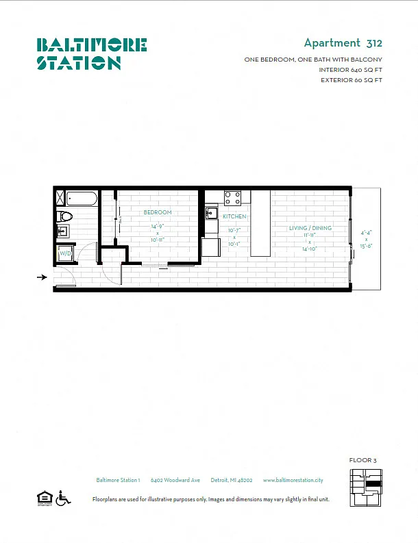 Floor plan 312