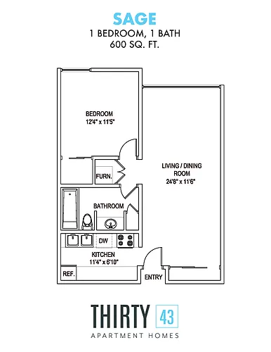 Floor plan Sage