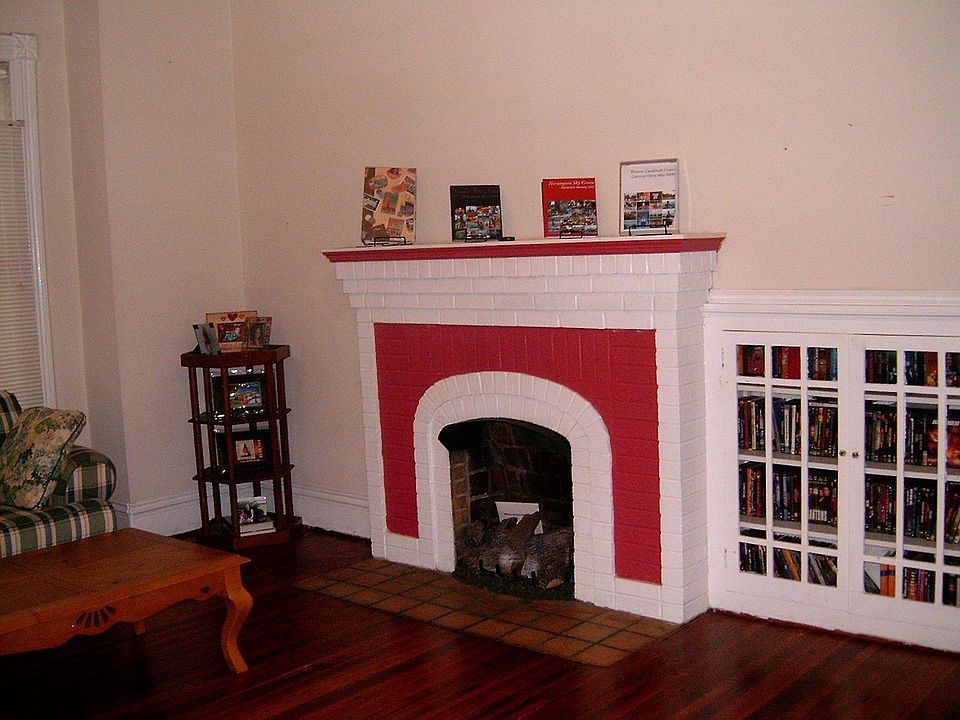 front parlor fireplace