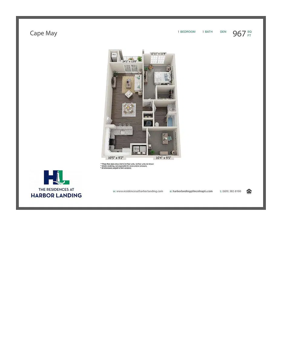 Floor plan Cape May