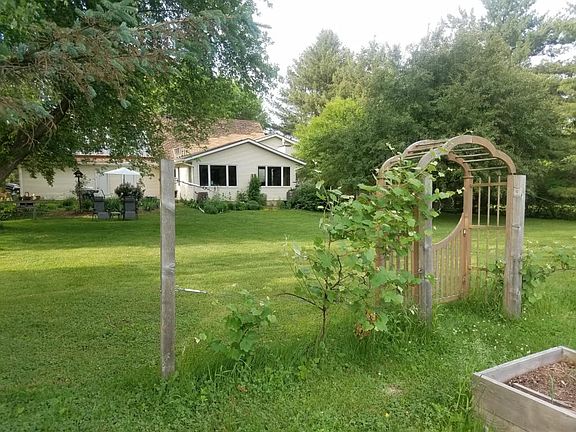 Back yard view toward house 3522 South K