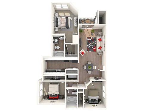 Floor plan 3A