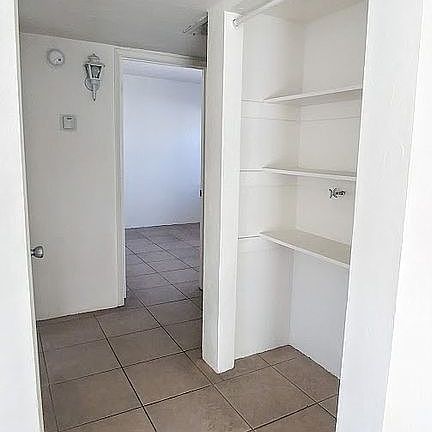 Bookshelf in hallway