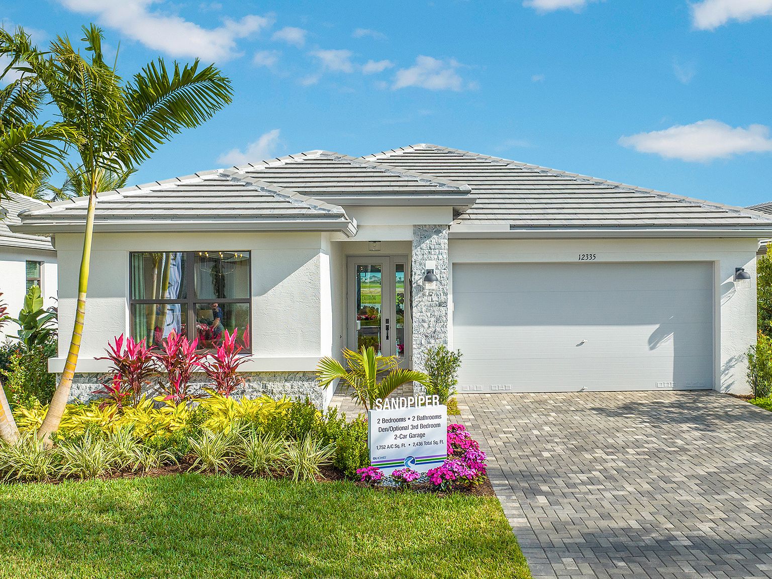 Sandpiper Plan, Valencia Walk at Riverland, Pt Saint Lucie, FL 34987