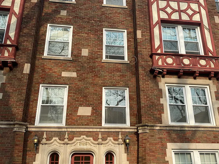 Front of building