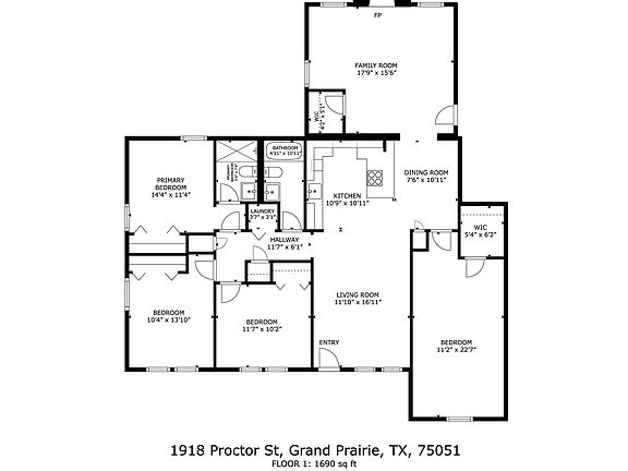 2nd image of 1918 Proctor Dr