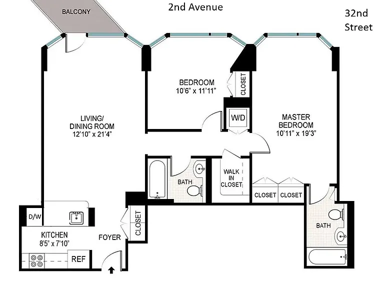 200 E 32nd St #21C — Photo 2