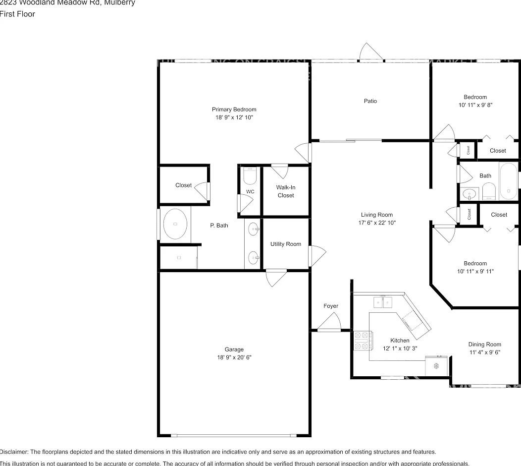 2823 Woodland Meadow Rd Mulberry, FL 33860 — Photo 2