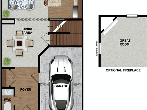 Abington 1st Floor Plan